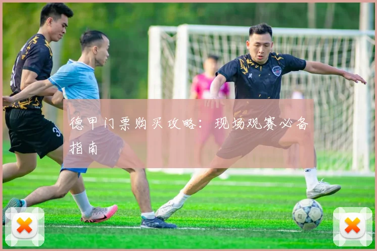 德甲门票购买攻略：现场观赛必备指南
